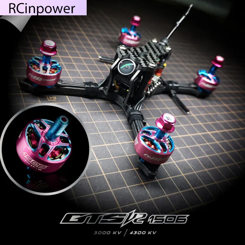 Fpv Drone Bag - RCinpower GTS V2 1506 มอเตอร์ไร้แปรงถ่าน, 3000KV