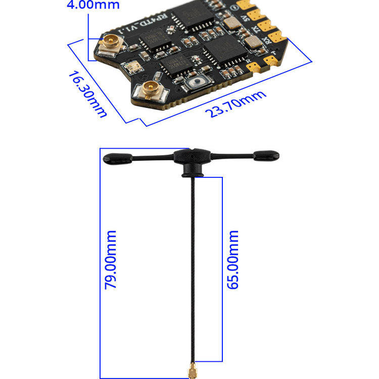 RadioMaster RP4TD ExpressLRS 2 - Fpv Drone Bag บทวิจารณ์และราคา