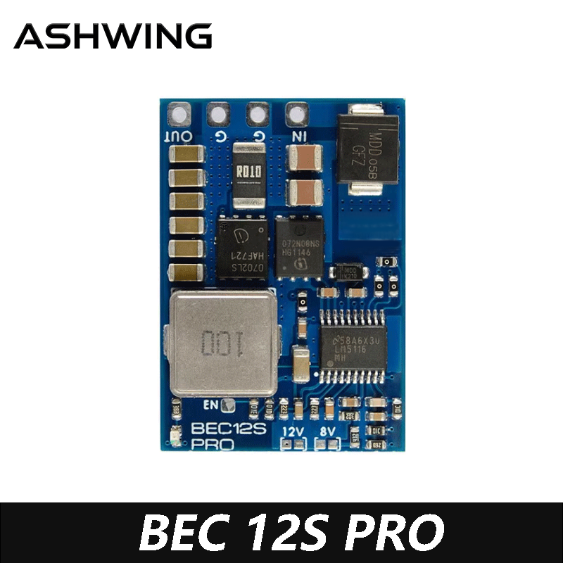 BEC12S PRO 9-55V ถึง 5V 8V 12V - Fpv Drone Esc บทวิจารณ์และราคา
